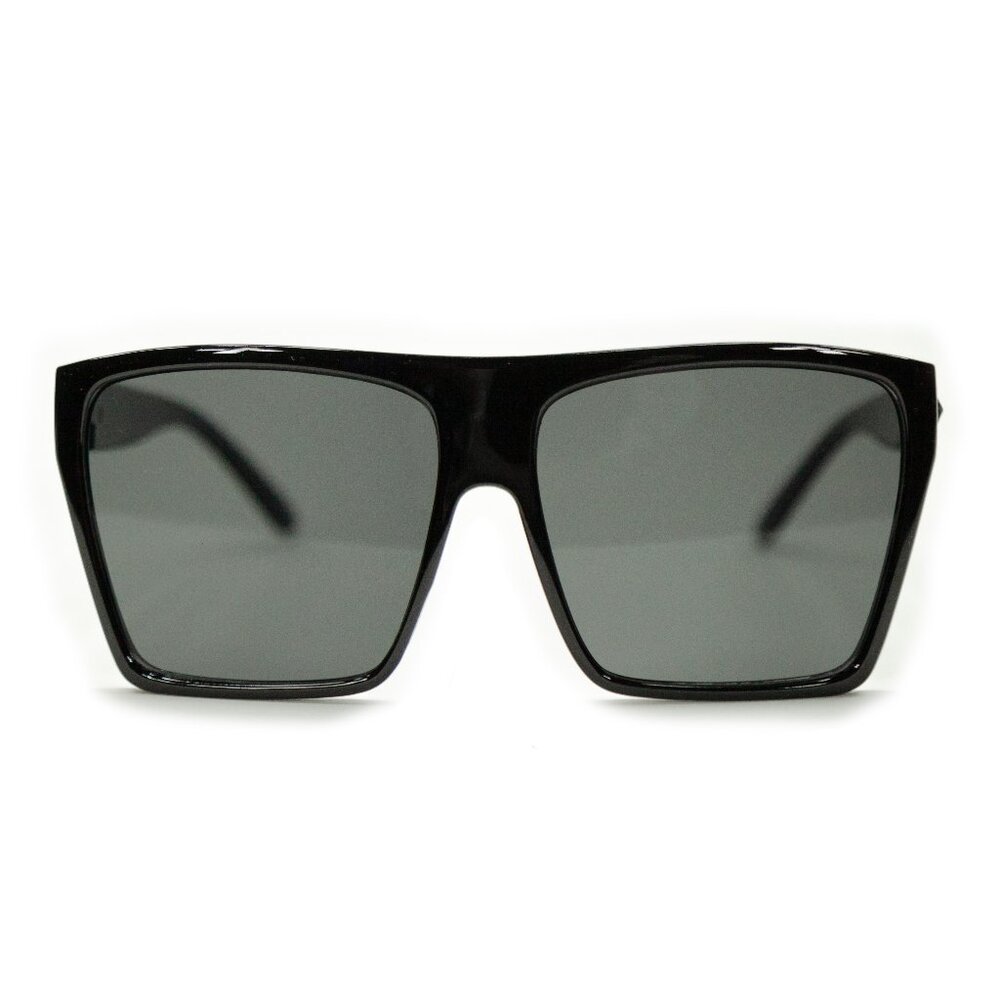 NEW Oversized Women Sunglasses with %100 UV Protection - (Black Lens)
